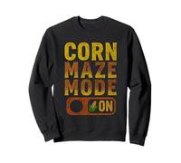 Corn Maze Mode On Rustic Switch Corn Runner Sweatshirt