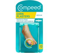 Corn Medium Size Plasters, 10 Hydrocolloid Plasters, Foot Care, Fast Natural