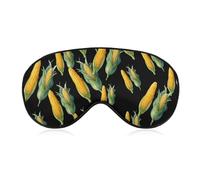 Corn on The Cob Blackout Sleep Mask for Side Sleeper Soft Covers for Travel Essentials Nap