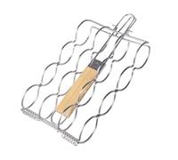 Corn on the Cob Holder for the Grill, a Practical Kitchen Tool, Foldable Kitchen Grill Utensil, Hot Dog Grill Basket, for Camping, Picnic, Restaurant, Outdoor Dining, Pool Party as well as Garden