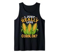Corn on The Cob I Just Really Love Corn Ok Tank Top