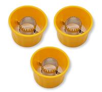 Corn on The Cob Kernel Stripper - Corn Cutter Easily Pushes Thru to Remove Kernels (3 Pack)