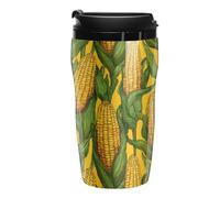 Corn On The Cob Novelty Tumbler Insulated Coffee Mug 9/12 Oz