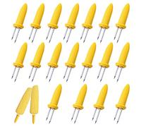 Corn on The Cob Skewers,XPOOP Corn on The Cob,Sweetcorn Holders,Corn on The Cob Holder,Corn on The Cob Forks,Sweetcorn Forks,Corn Holders,Corn Cob Holders Set,Stainless Steel Corn Skewers for Corn