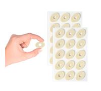 Corn Pads for Feet 30 Pcs Soft Corn Cushions Latex Foam Corn Plasters for Feet Self Adhesive Callus Pads Corn Pad Bunion Plasters Anti Corn Removal Friction Reduce Foot and Heel Pain