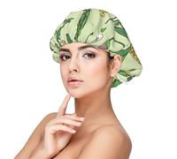 Corn Peas Pod Beans Pod Caper,Adult's Satin Sleeping Cap - Women's Elastic Sleep Bonnet, Adjustable Overnight Hair Cover