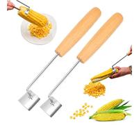Corn Peeler, 2026 New Upgrade Corn Cob Peeler Stripper Cutter Remover,Stainless Steel Corns Stripping Tool for Corns on the Cob for Home Kitchen, Restaurant, Picnic (2 Pcs)