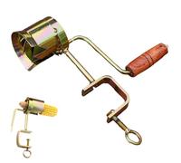 Corn Peeler, Alloy Steel Smooth Corn On The Cob Stripper Tool with Handle and Cover for Home Kitchen Restaurant Hand-Cranked Thresher, Small Dry Thresher, Kernel Peeler.