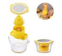 Corn Peeler,Corn cob Stripping Tool Corn Cutter & Remover with Built-in Cup Grater,Corn Kernel Cutter Ginger Grater,Kitchen Tools and Gadgets,Quick Corn Cob Stripping Tool Corn Cutter (1pcs)