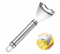 Corn Peeler,Stainless Steel Corn Peeler for Corn on The Cob,Corn Stripper Tool with Ergonomic Handle,Corn Cutter for Corn On The Cob Corn Kernel Remover Tool
