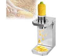 Corn Peeling Machine, Corn Threshing Machine, Removable Feed Opening, Stainless Steel Body, Feed Opening Diameter 6.5 Cm, for Fresh and Cooked