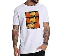 Corn Plane The Good The Bad The Ugly T Shirt Men Print Funny T-Shirt Cotton Soft Tshirt White M