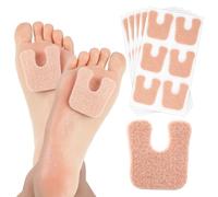 Corn Plasters for Bottom of Feet, 30PCS Soft Horseshoe Callus Corn Pads Toes Metatarsal Cushions 3 in 1,Adhesive Felt Remover Calloused Pads for Side Bottom of Foot and Heel, Foot Cushion Pain Relief