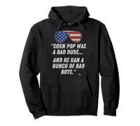Corn Pop Was A Bad Dude - Funny Joe Biden Parody Pullover Hoodie
