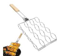 Corn Rack Grill - Kitchen Gadget Grillware, Corn Barbecue Rack, Garden Barbecue Grill Is A Manufactured Structure | High-quality Stainless Steel Materials, Which Will Make You Enjoy A Picnic In The