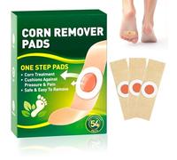 Corn Removal Pads, 54PCS Wart Remover Pads Corn Remover for Feet Corn Plasters Verruca Treatment Pad for Hands, Feet Relief Corn Pain