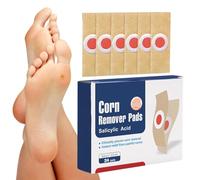Corn Removal Pads, Pack of 24 Toes and Feet Remove Calluses, Anti-Fox Patches with Hole, Dressing for Plantar Calluses or Warts