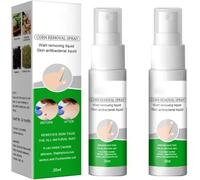 Corn Remover Power Spray, Corn Removal Spray Corn Removers, Corn Remover and Callus Remover for Fast-Acting Foot Care, 20ml/pc (2)