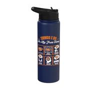 Corn Snake Things I Do in My Free Time Stainless Steel Insulated Water Bottle