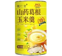 Corn Soup Corn Juice, Five Grain Flour, Chinese Yam Corn Soup 500g/Can, Nutritious Breakfast Meal Substitute Powder, Instant Boiled Full Meal Substitute Porridge (2 can)