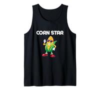 Corn Star Shirt Funny Corn On The Cob Humor Corn Stat Tank Top
