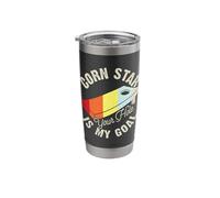 Corn Star Your Hole is My Goal Stainless Steel Insulated Tumbler