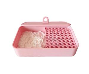 Corn Starch Box - Corn Starch Container 12 x 7 cm for Precision Modeling Powder Container for Clay Jewelry Design Tools | Compact Box Control