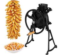 Corn Thresher Manual Heavy Duty Sheller with Wooden Handle - Efficient Corn Stripping Machine, 40~60kg/h, 98% Threshing Rate