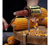 Corn Thresher Peeling Hand Crank Sheller Machine Kernel Remover on The Cob Strip Tool