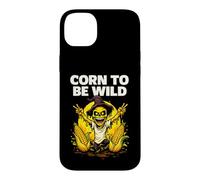 Corn To Be Wild Halloween Scarecrow Illustration Graphic Case for iPhone 14 Plus