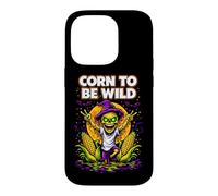 Corn To Be Wild Halloween Scarecrow Illustration Graphic Case for iPhone 14 Pro