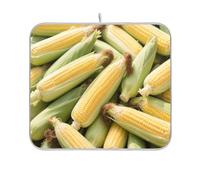 Corn Vegetable Dish Drying mat Reusable Rectangle Small Dish Drainer Tray 16x18 Easy Clean Decorative Home Decor Essentials