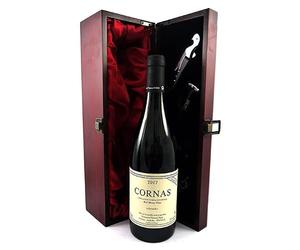 Cornas 'Granit 30' 2007 Domaine Vincent Paris (Red wine) vintage wine in a silk lined wooden box with four wine accessories, 1 x 750ml
