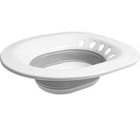 Cornat Bidet Toilet Insert - Suitable for Standard Toilet Seat Models - Easy-Care Thermoplastic - White/Intimate Care & Hygiene/Foldable Seat Bath/Toilet Seat Accessories/Toilet Insert /