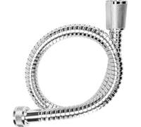 Cornat hose-50 cm Length-Chrome-Plated Stainless Steel-Extremely durable-1/2 inch Connection Replacement Hose for Shower and Bath / TECBW3323, 50 cm