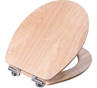 Cornat KSLIGESC Toilet Seat Ligna Oak with Soft-Close Mechanism