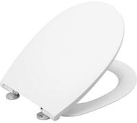 Cornat Premium 4 Toilet Seat with Slow-Close Mechanism Removable for Easy Cleaning, German Engineering [Pack of 1 KSPREMSC400