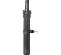 Cornat Recyclate Adjustment Pipe - 1 1/2 Inch x 40 mm - 305 mm Length - with Nozzle and Wall Bracket - Made from Recycled Plastics - Made in Germany Quality/Siphon Immersion Pipe / T356010R Grey