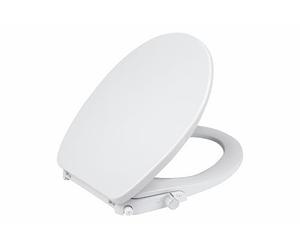 Cornat Shower Toilet Seat - with Bidet Function Without Power - Thermoplastic - Quick Up & Clean - Soft Close - White