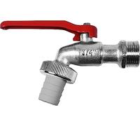 CORNAT T300802 3/4-inch Ball Type Tap - Dull Chrome