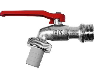 CORNAT T300802 3/4-inch Ball Type Tap - Dull Chrome