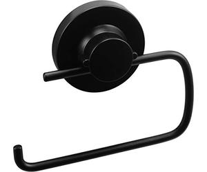 Cornat T3402611 Toilet Paper Holder 3 in 1 Style 3 Different Mounting Options with Suction Cup, Adhesive Pad and Drilling Without Lid