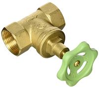 CORNAT T571323 Straight-Run Globe Valve, Brass, 1", Clear