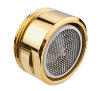 CORNAT TEC307896 M24 x 1mm Air Bubbler External Thread - Gold