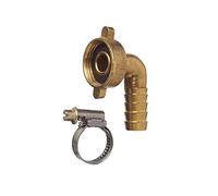 CORNAT TEC308151 1/2-inch Brass Angular Hose Coupling
