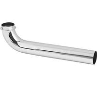 CORNAT TEC318104 Wall Pipe f.Tube-Type Trap 220mm, Silver, 220 mm