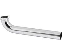 CORNAT TEC318204 Wall Pipe f.Tube-Type Trap 250mm, Silver, 250 mm