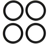 CORNAT TEC380257 18.72 x 2.62 mm Rubber O-Ring Seal - Clear (4-Piece)