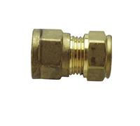 CORNAT TEC583220 Straight Press-Screw coupl. 1/2x18IT, Multicolored, 1/2 Zoll Innengewinde x Ø 18 mm