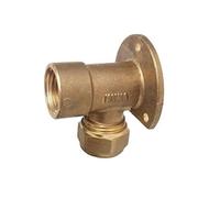 CORNAT TEC584417 Wall Plate Brass 1/2x18, 18 mm x 1/2 Zoll Innengewinde